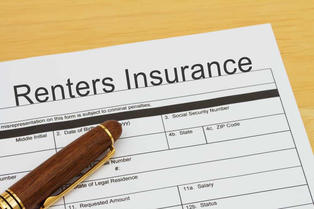 renters insurance form